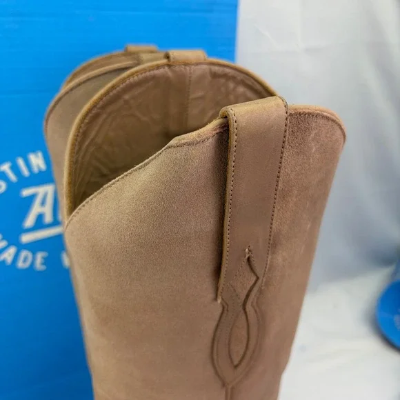 Womens Alvies Perry Lane-Caviar Leather Handmade Cowboy Boots Coastal Cowgirl - Picture 7 of 16